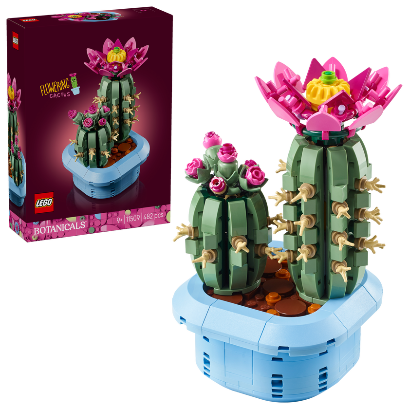 LEGO® Botanicals Blommande kaktus Växtprydnad 11509
