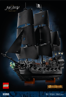 LEGO® Icons Kapten Jack Sparrows piratskepp, Byggset för vuxna 10365