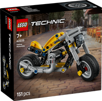 LEGO® Technic Gul motorcykel Bygg- och lekset 42225