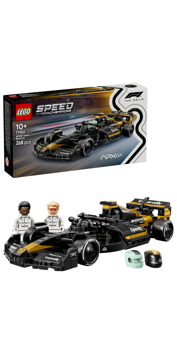 LEGO® Speed Champions APXGP-stallets racerbil från F1® The Movie 77252
