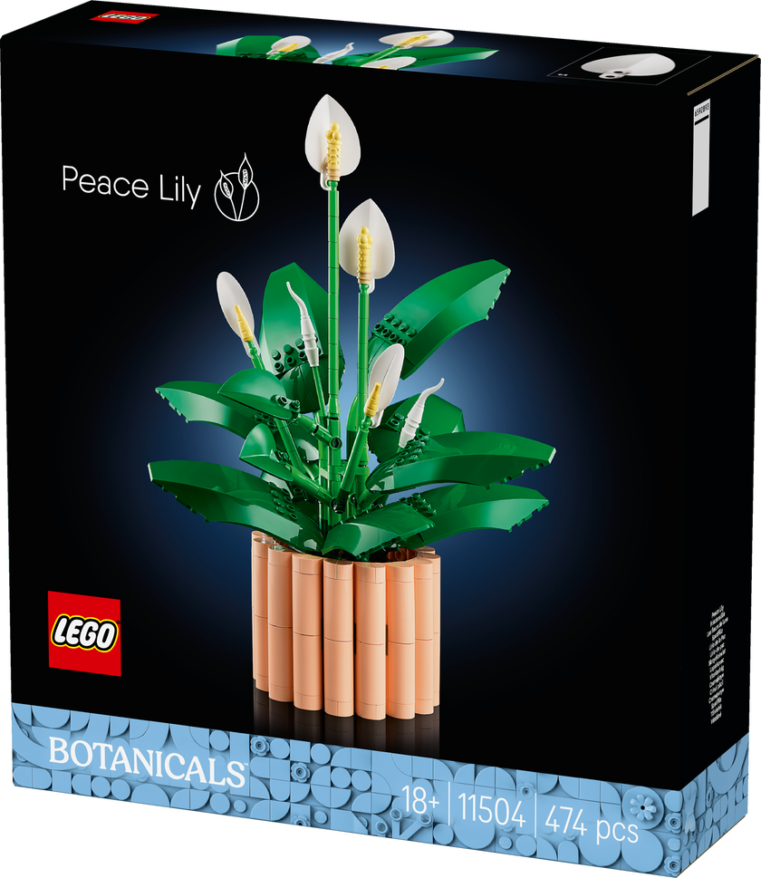 LEGO® Botanicals Fredslilja Blomsterprydnad 11504