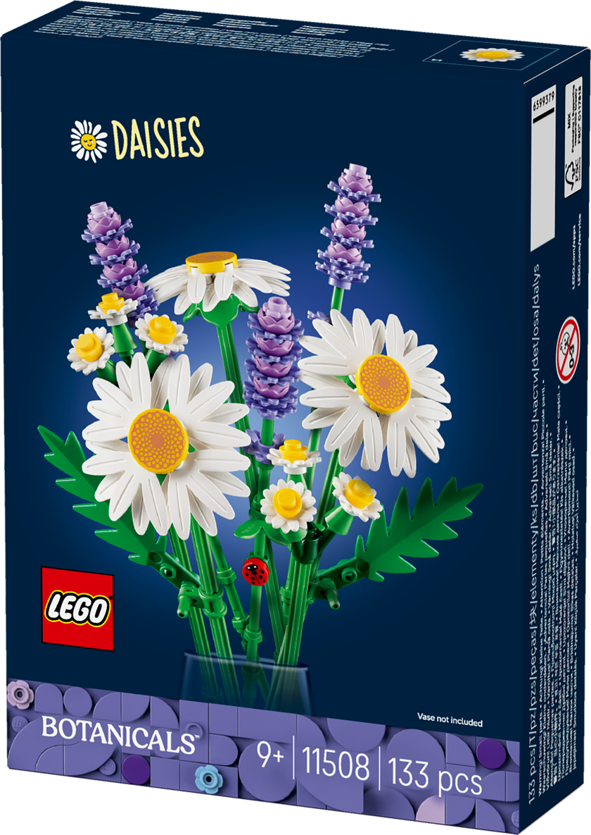 LEGO® Botanicals Prästkragar Blomsterprydnad 11508