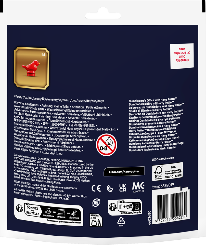 LEGO Dumbledores kontor med Harry Potter™ 30724