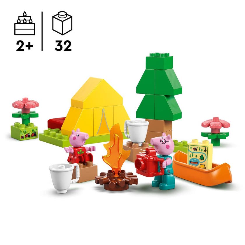 LEGO DUPLO Peppa Pig 10452, Camping Trip