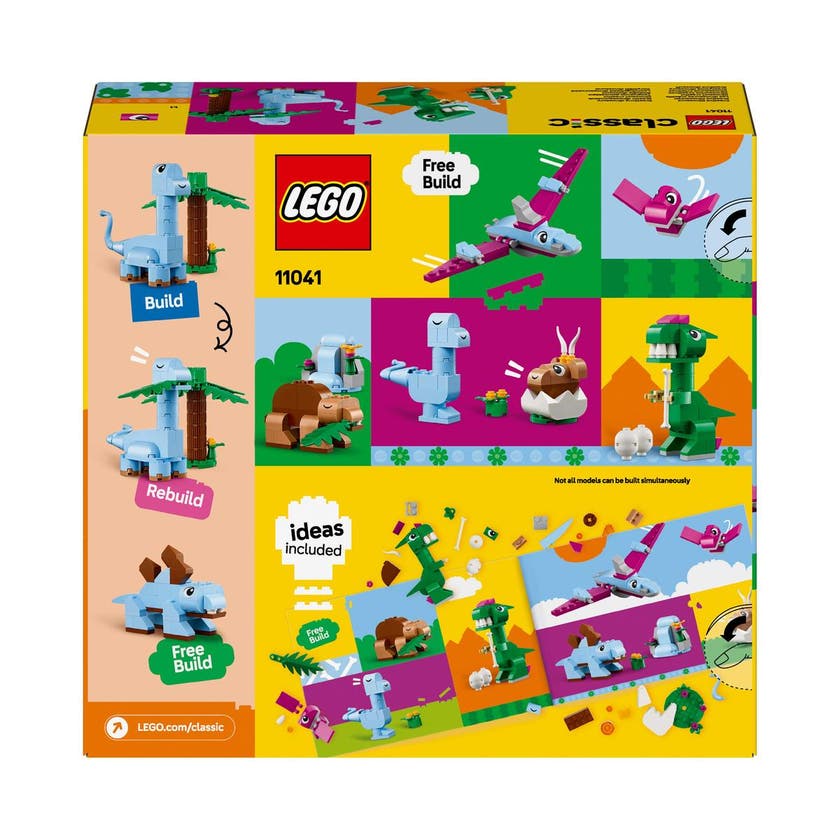 LEGO Classic 11041, Kreativa dinosaurier