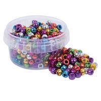 Pärlburk kongo mixade färger metall