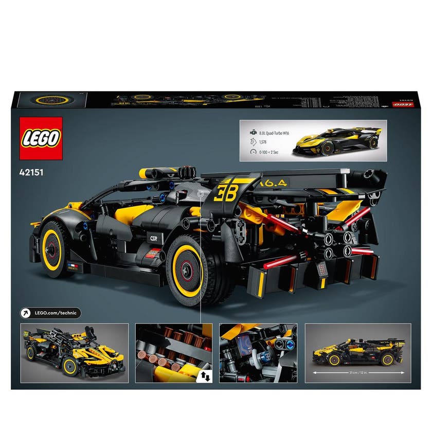 LEGO Technic 42151, Bugatti Bolide