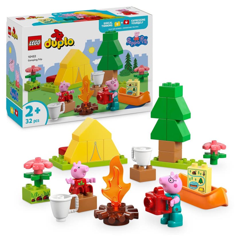 LEGO DUPLO Peppa Pig 10452, Camping Trip
