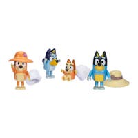 Bluey, Holiday Figure 4Pk Family Trip