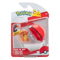 Pokemon, Clip N Go, Charmander #1 With Poké Ball