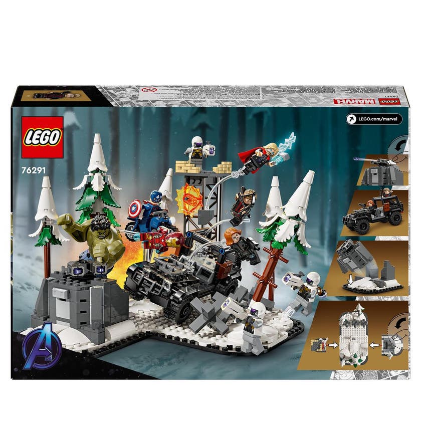 LEGO Marvel 76291, Avengers samlas: Age of Ultron