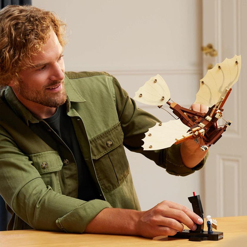 LEGO Icons 10363, Leonardo da Vincis flygmaskin