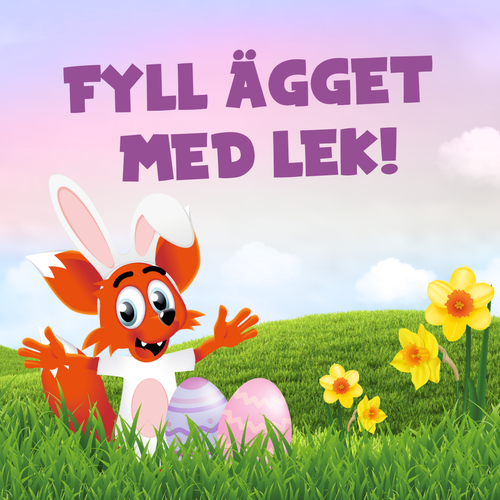 Hitta något skoj till påskägget