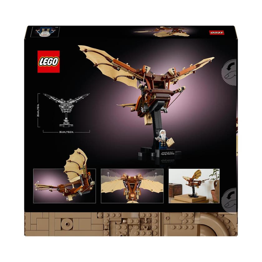 LEGO Icons 10363, Leonardo da Vincis flygmaskin