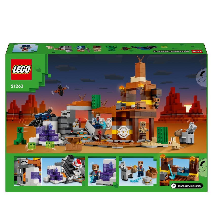 LEGO Minecraft 21263, Gruvschaktet i stenöknen