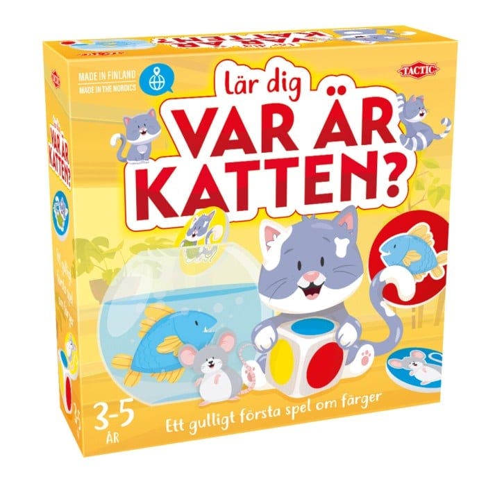 Var är katten, ny design